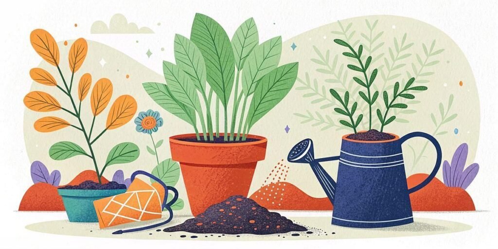 UGAOO Garden Red Soil for All Vegetables, Fruits, Flowers, Trees shrubs, and House Plants